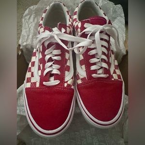 Vans Old Skool Men’s Size 10, Red